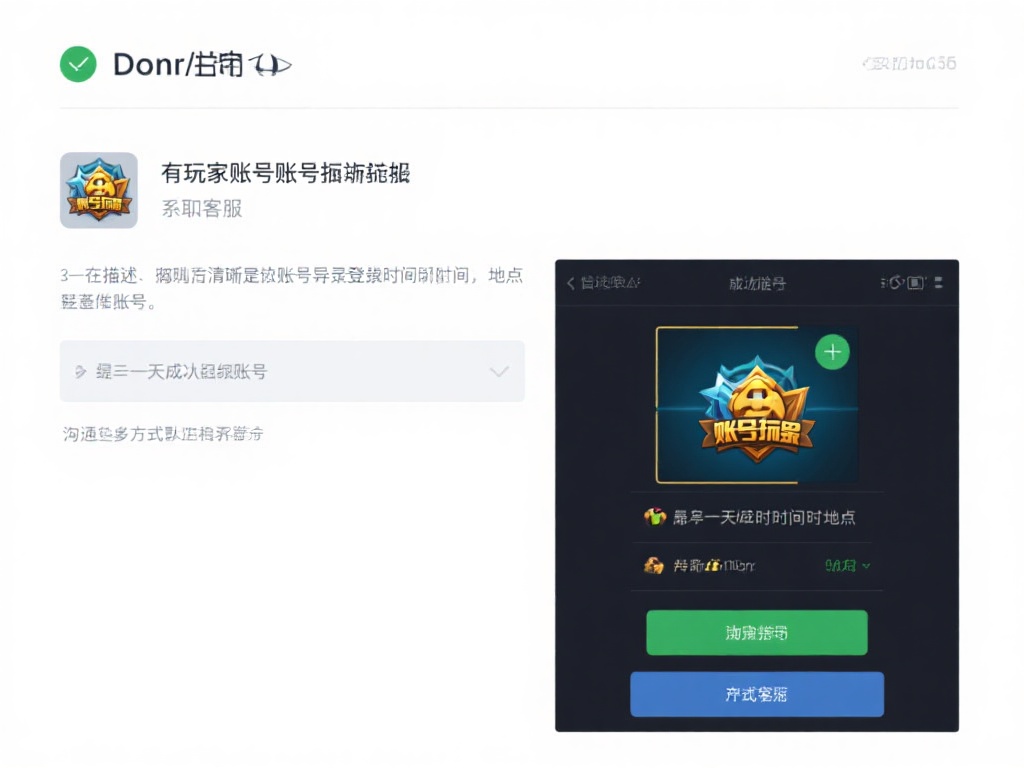 例如，有位玩家因账号被盗而联系客服，他在