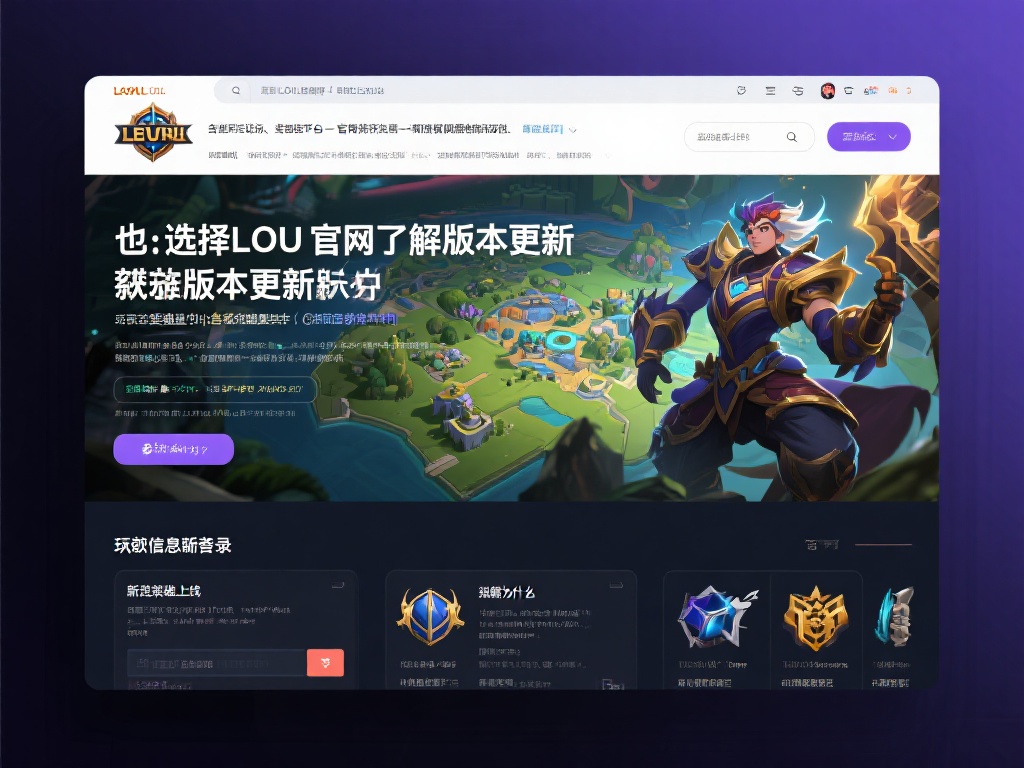从LOL官方网站获取最新版本更新资讯 为什么选择LOL官网了解版本更新
在众